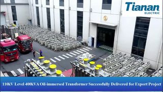 천안 납품 : 수출용 110kV 변압기 파견