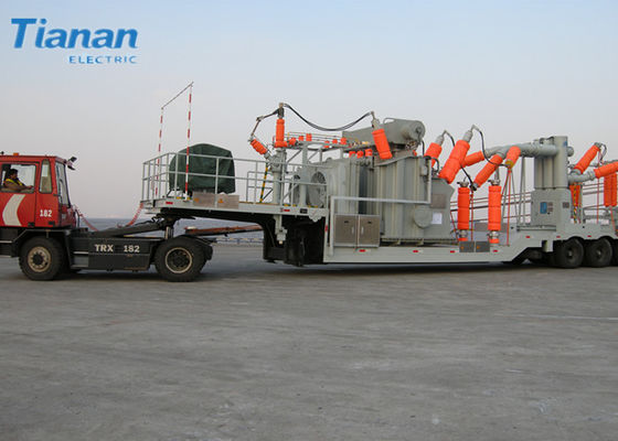 110 - 132 KV Power Transformer Vehicle - borne Mobile Prefabricated Substation